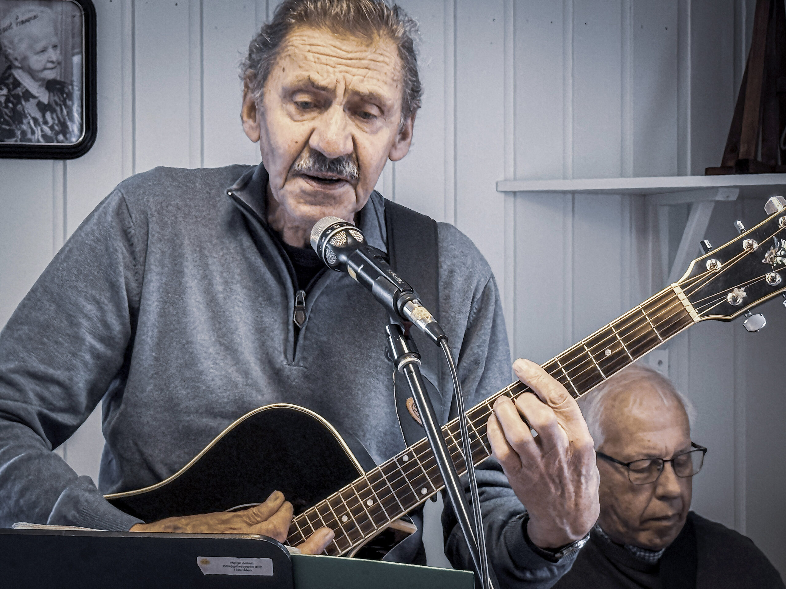 Helge Aasen og Bjørn Bårdstu. Foto Marit Manfredsdotter
