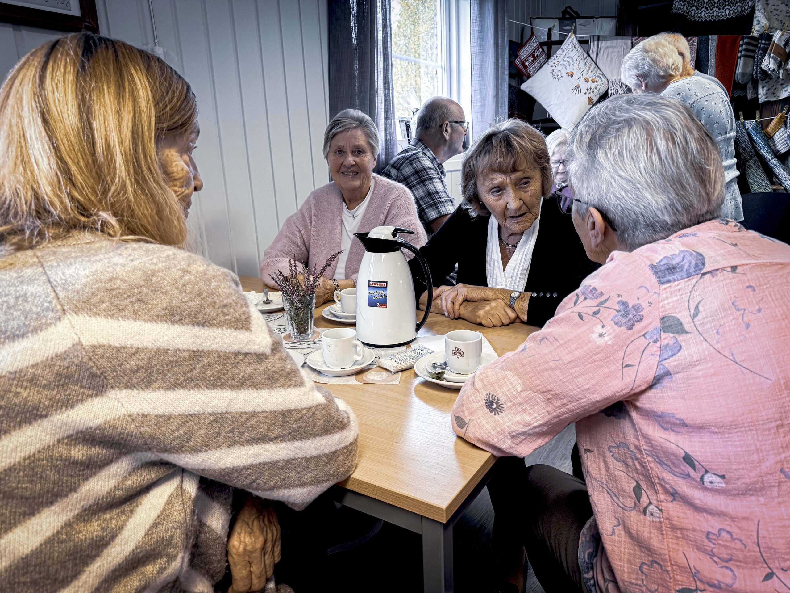 Astrid Brynhildsvoll til venstre, Astrid Karin Strickert, Inger Ann Dahl og Signy Kokkvoll. Foto Marit Manfredsdotter