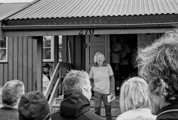 Loppemarked i Feragen, foto: Elisabeth Larsdatter Bakke Skott
