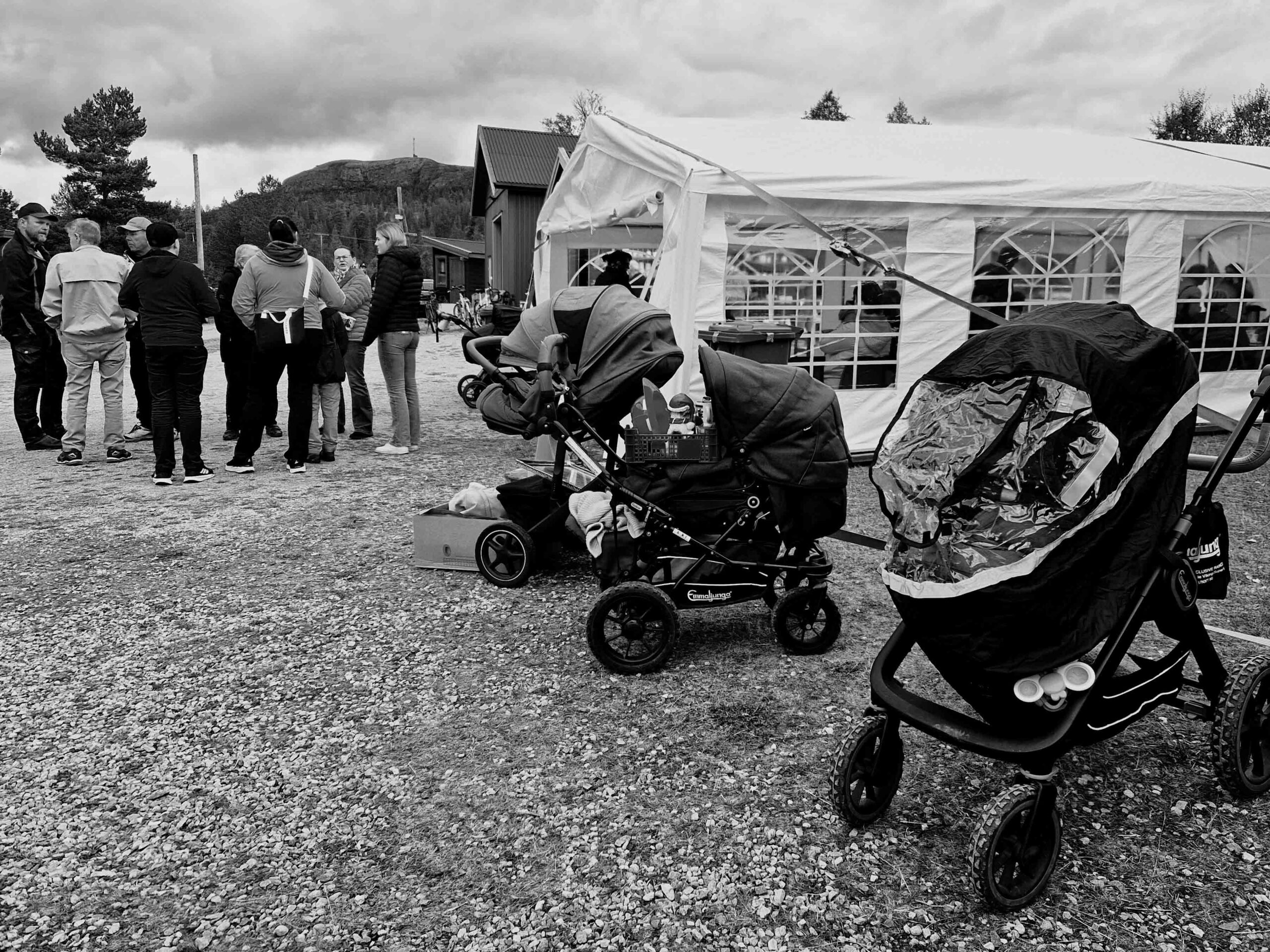 Loppemarked i Feragen, foto: Elisabeth Larsdatter Bakke Skott
